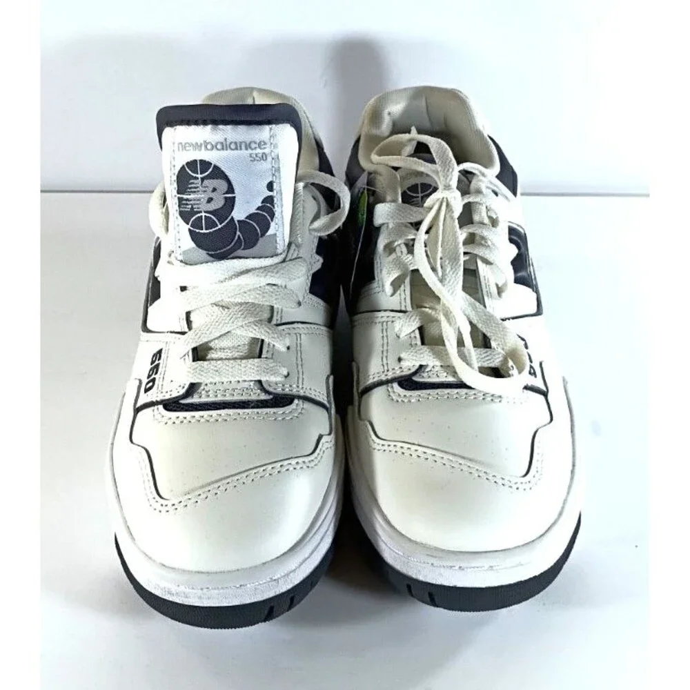 New Balance 550 Sea Salt Magnet BBW550BH Women 6.5 Wide NWT Leather Sneakers